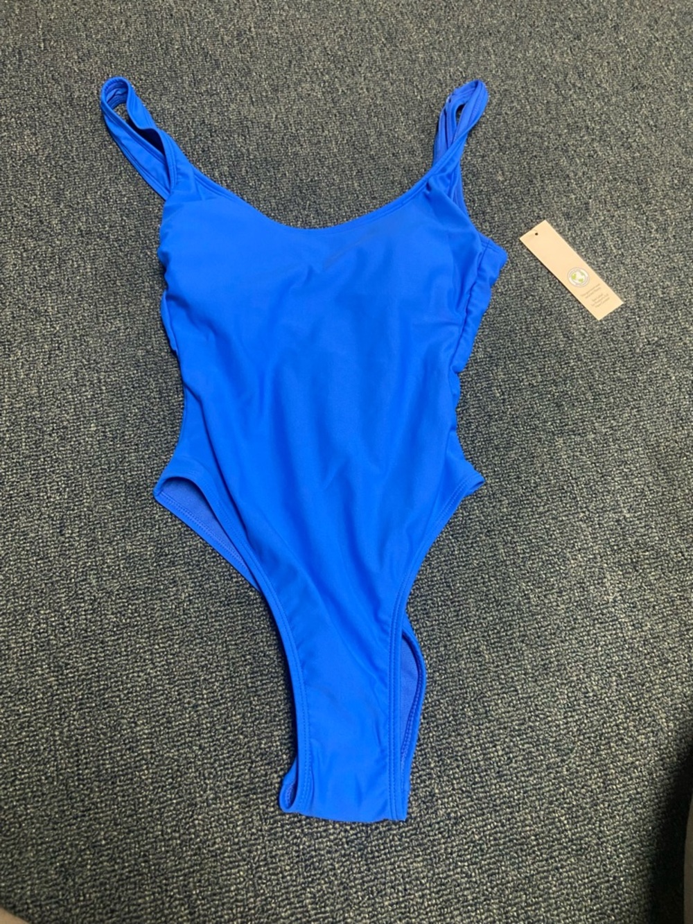 No Boundaries Bright Blue One-Piece Swimsuit